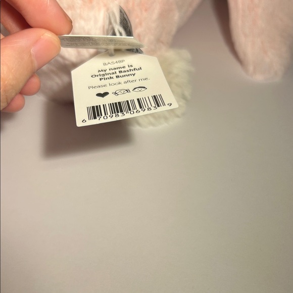Rare/Jellycat Blush Pink Bunny Plush - Picture 6 of 7